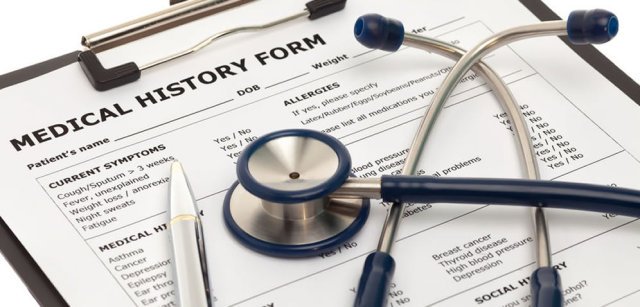 Fibroid diagnosis clinical history