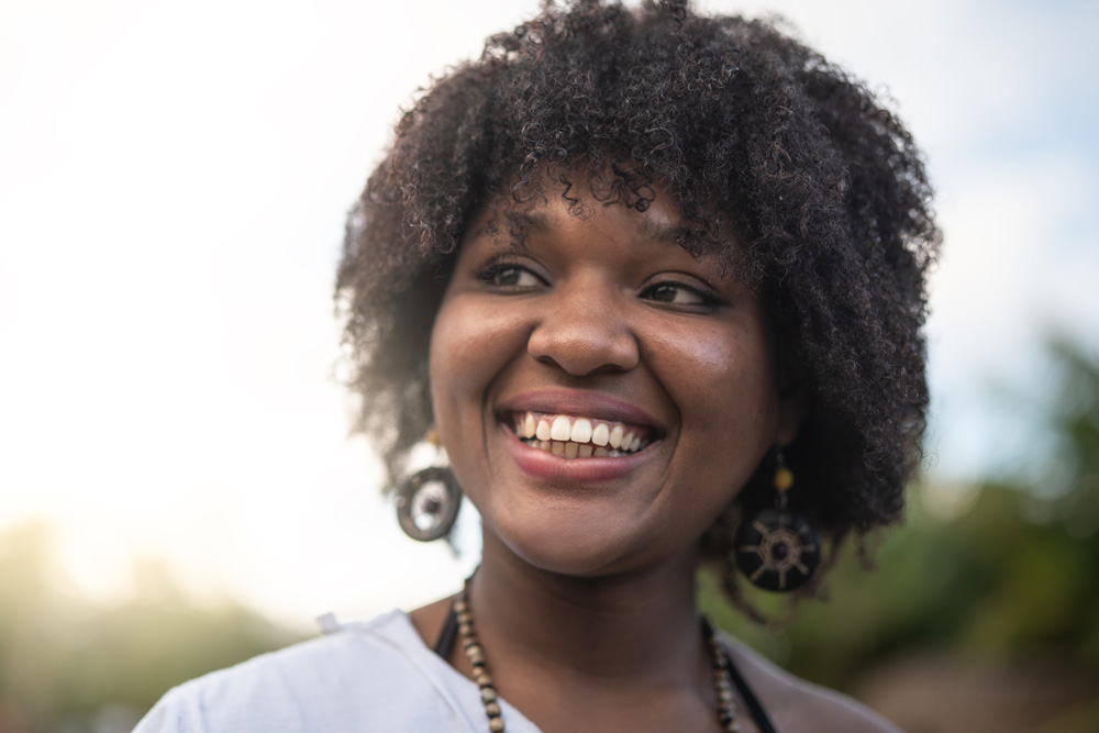 Woman who can get fibroids