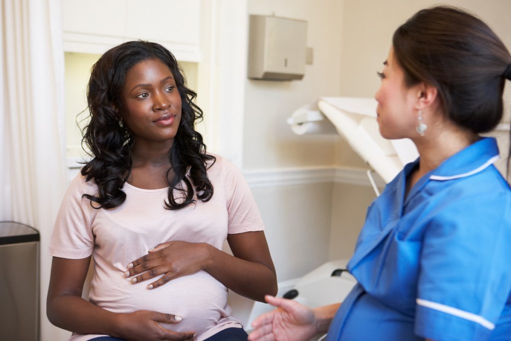 Uterine fibroids and pregnancy patient