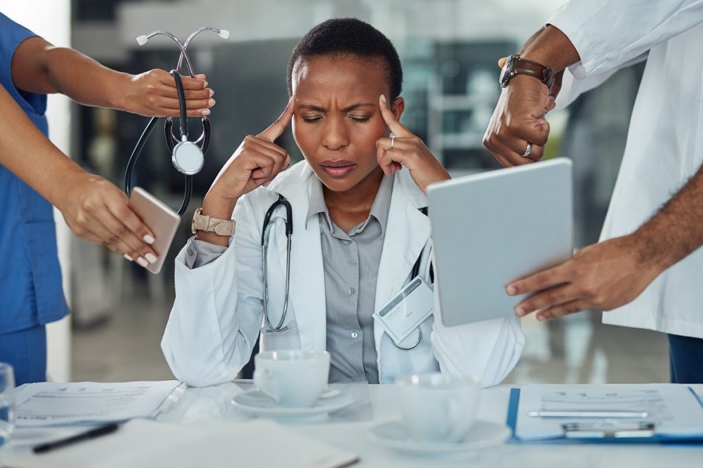 Physician burnout, doctor stress