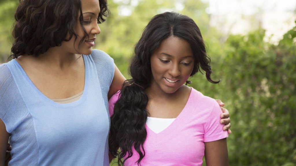 fibroid symptoms mother to daughter