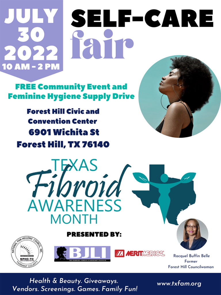 Self care fair Fibroid Awareness Month