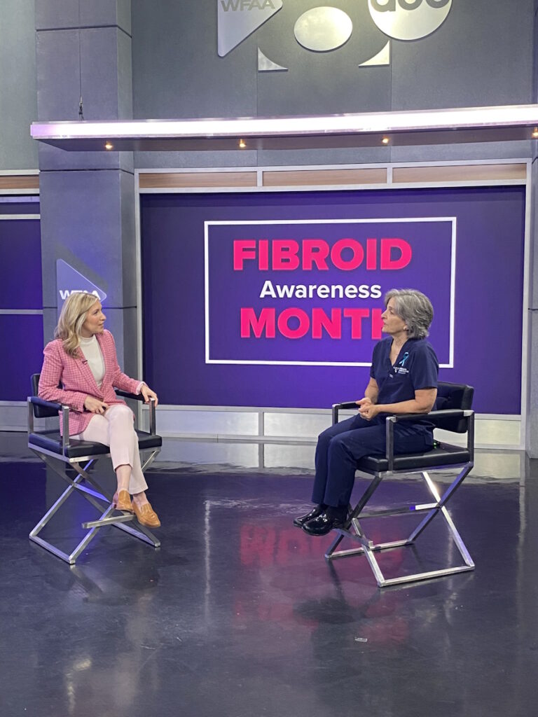 Dallas Fibroid Doctor Slonim Fibroid Awareness Channel 8 Interview 02