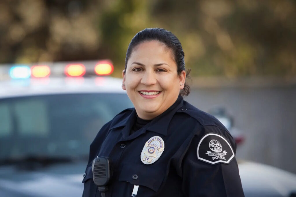 fibroid pain at work policewoman
