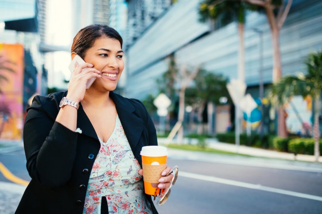 hysterectomy phone call woman using smart phone ist1128058473