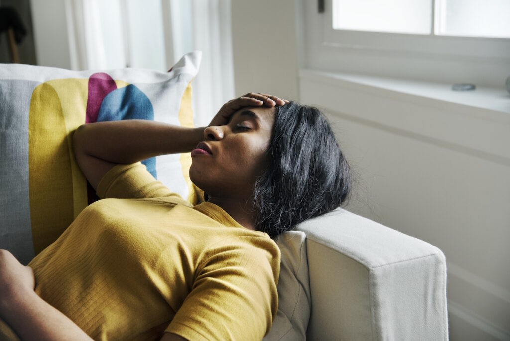 ufe uterine fibroid embolization fatigue fibroid pain woman