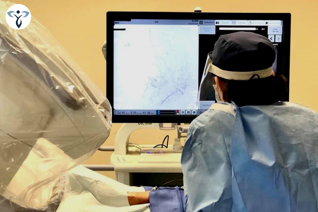 fibroid removal fibroid doctor ufe xray guidance fit