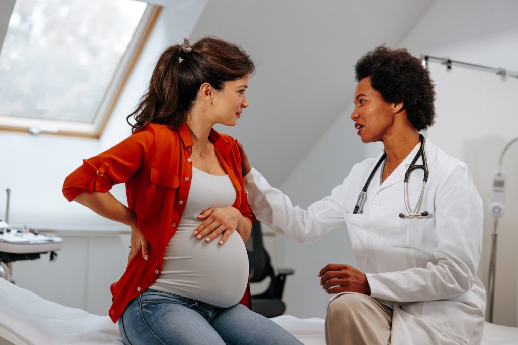 uterine fibroids pregnancy doctor visit