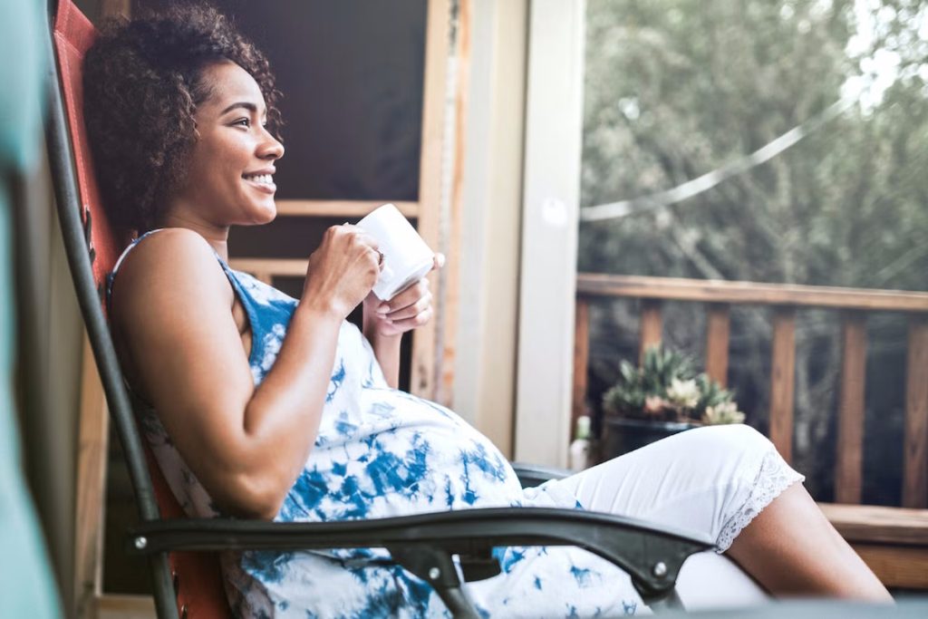 uterine fibroids pregnancy pregnant woman