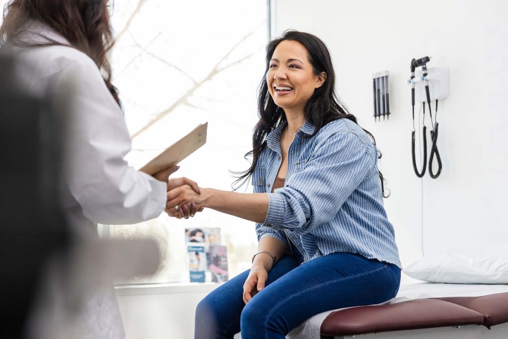 myomectomy fibroid removal doctor visit