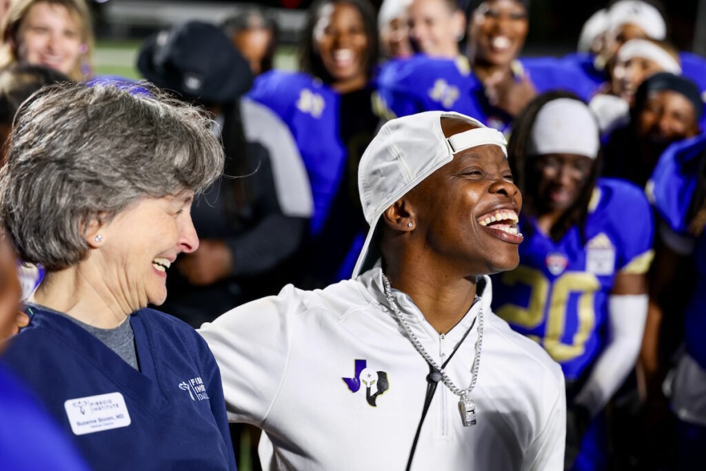 fibroid institute texas elite spartans game day