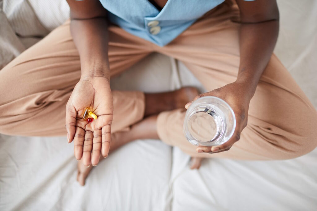 fibroids in uterus vitamins meds