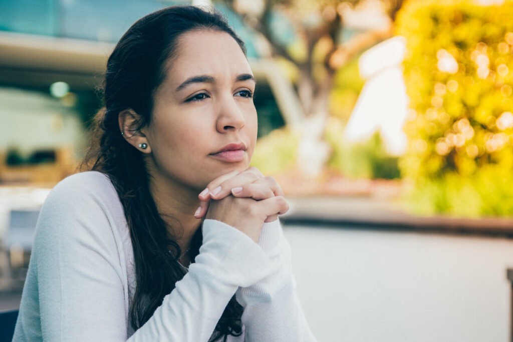 fibroid removal woman wondering ist1143630967