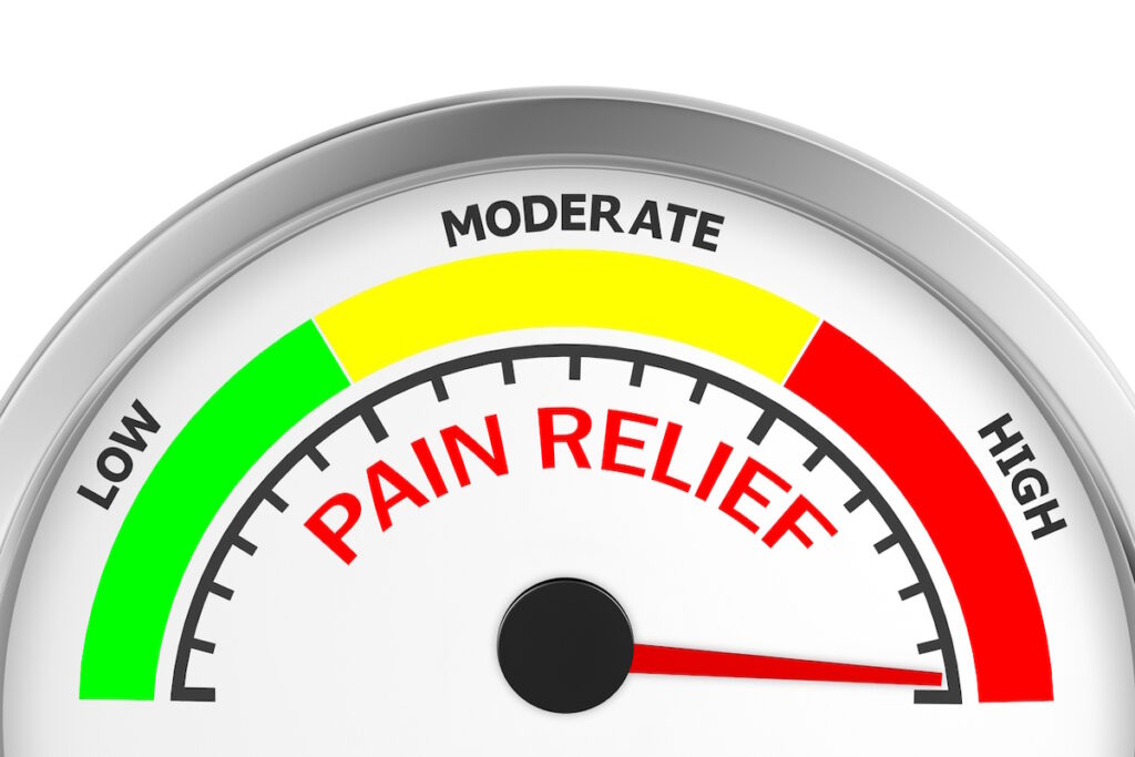 fibroid pain pain scale