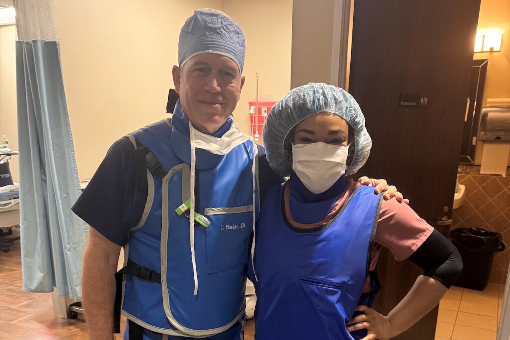uterine fibroid embolization ufe dr john fischer with letrice mason fnp fibroidfree