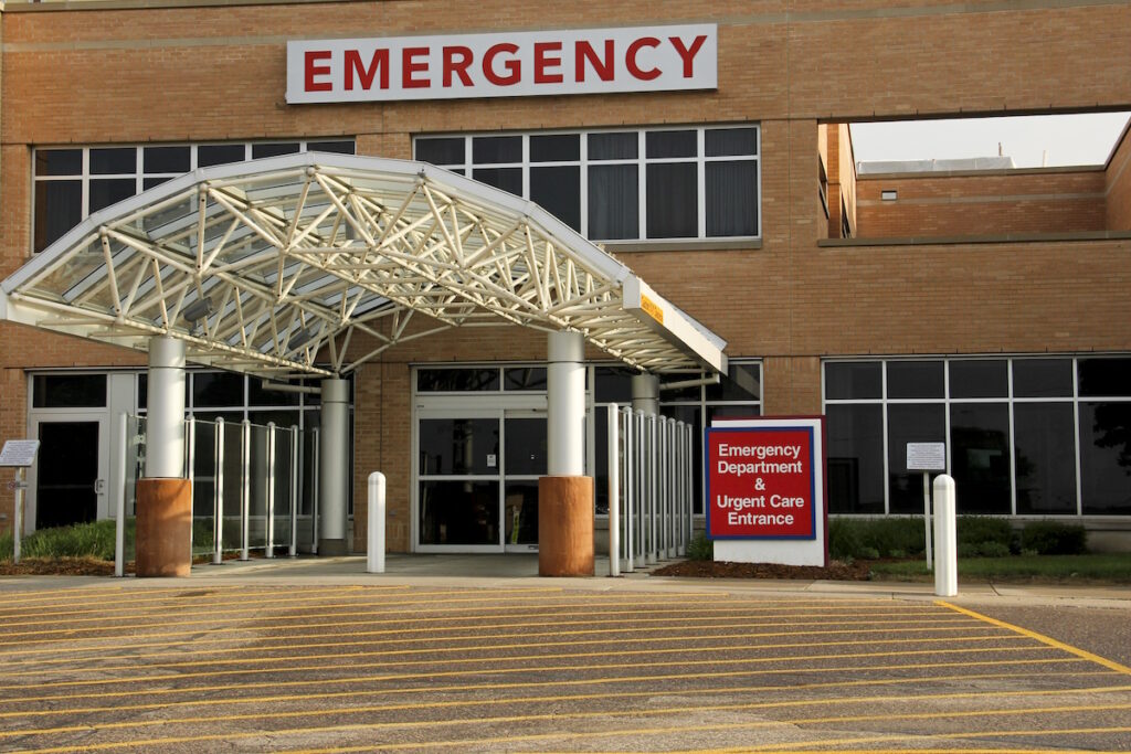 emergency fibroid symptoms emergency room entrance